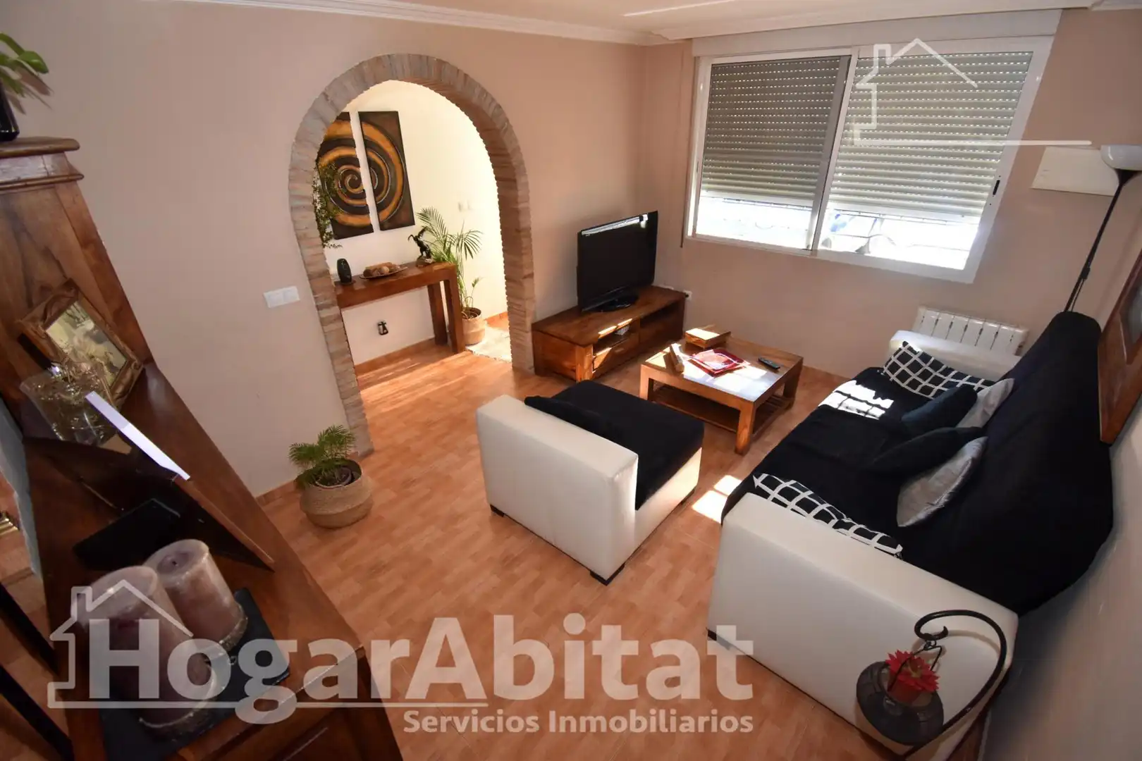 Sala de estar de Casa o chalet en venta en Almazora / Almassora con Aire acondicionado y Terraza