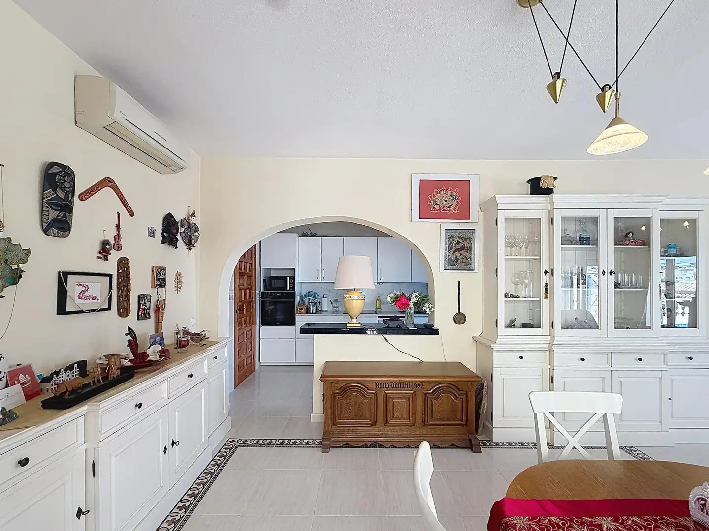 Cocina de Casa o chalet en venta en Benitachell / El Poble Nou de Benitatxell con Aire acondicionado, Calefacción y Jardín privado