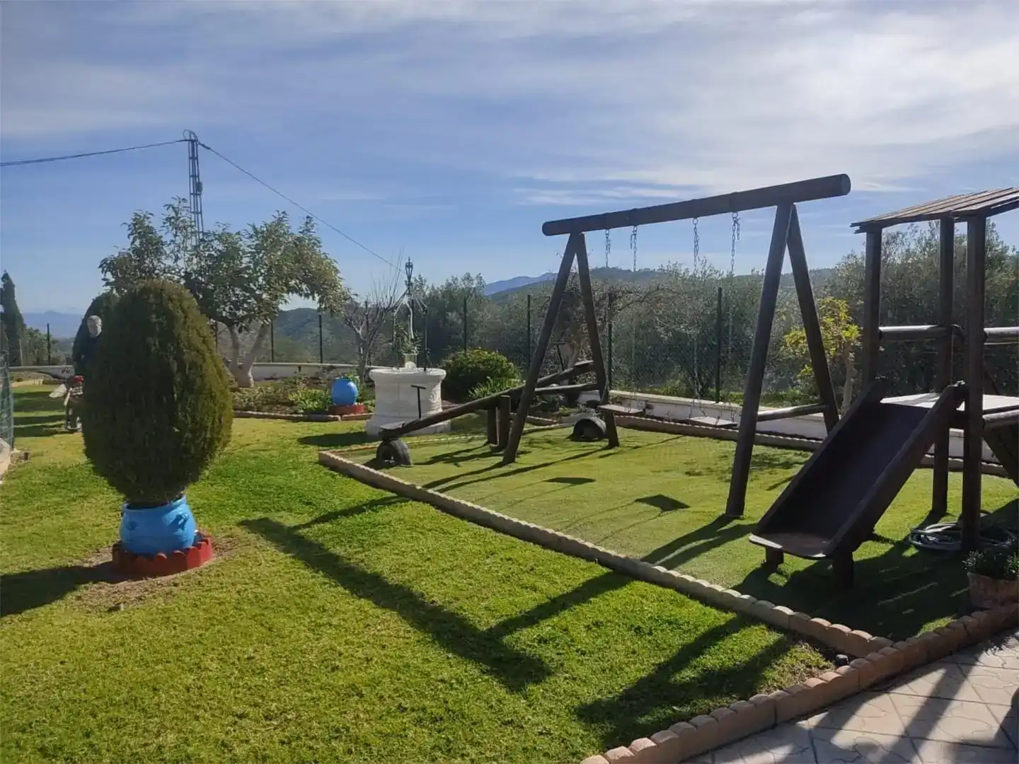 Garden of Houses for rent in Guaro, Málaga