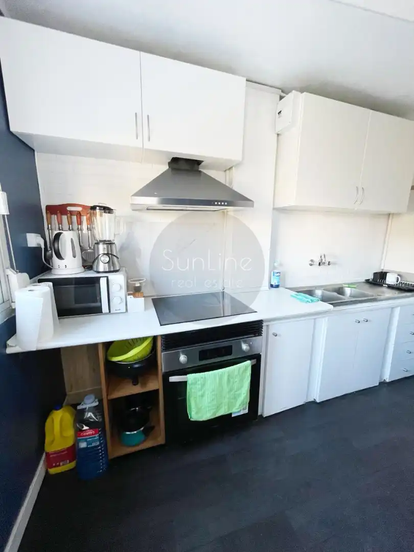 Küche von Wohnung zum Verkauf in Valencia mit Klimaanlage, Möbliert und Balkon