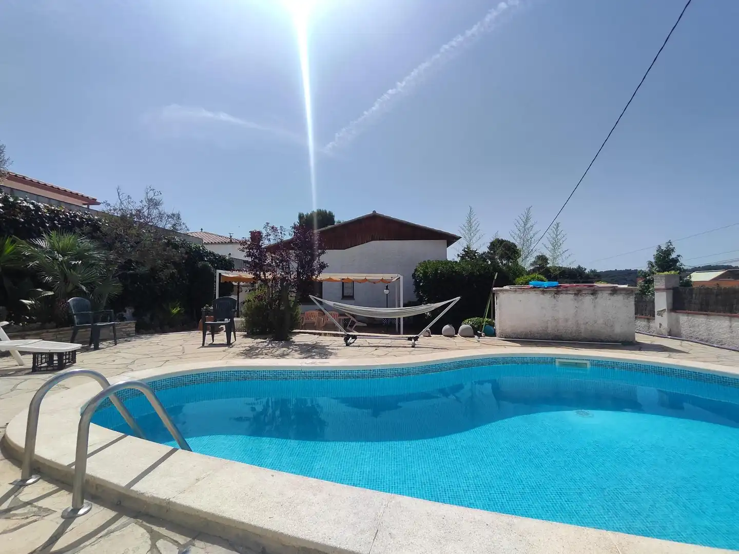 Piscina de Casa o xalet en venda en Vallbona d'Anoia amb Aire condicionat, Jardí privat i Terrassa