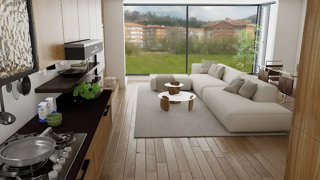 Wohnzimmer von Wohnung zum Verkauf in Elorrio