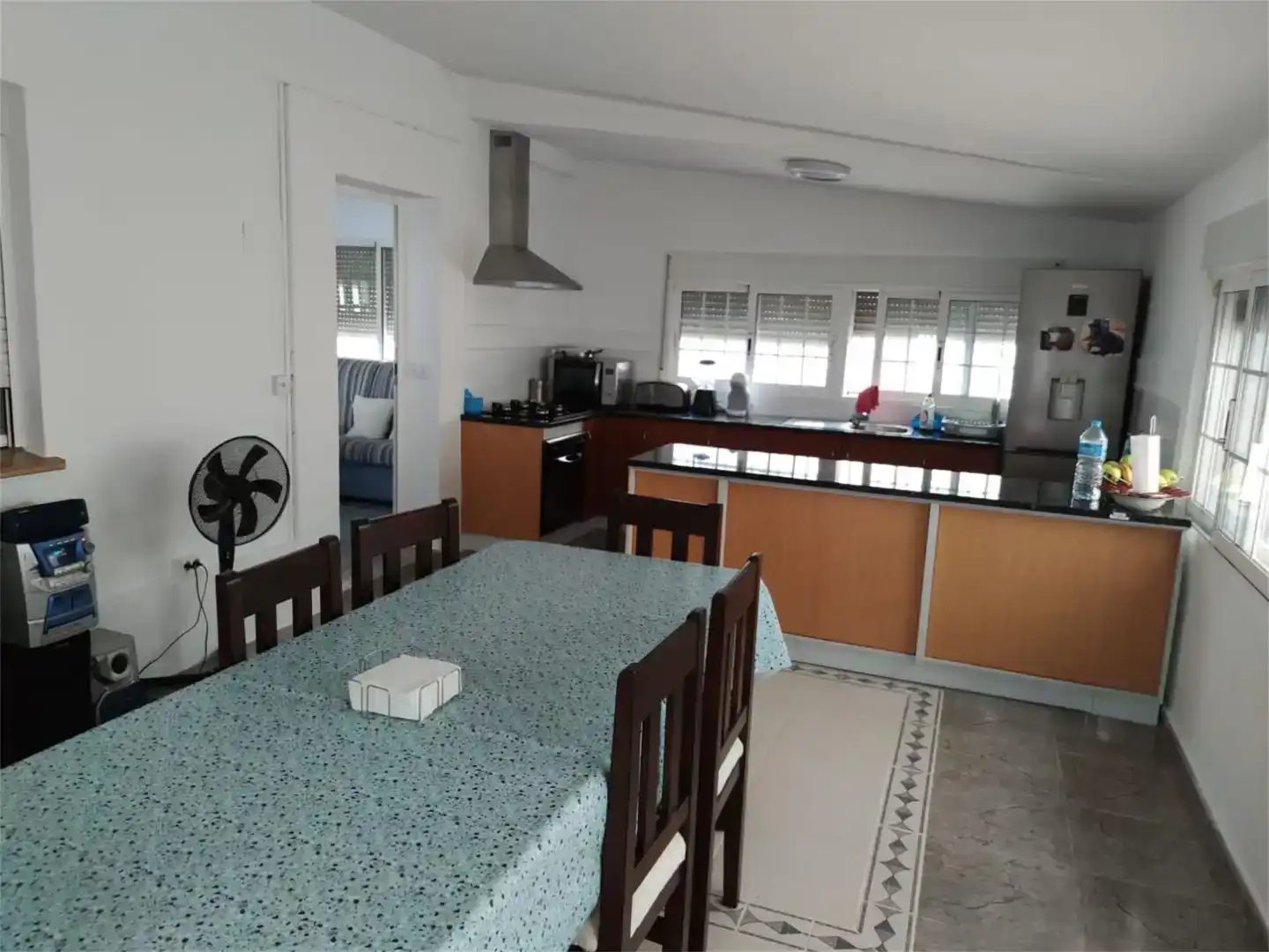 Cuina de Casa o xalet en venda en Mogente / Moixent amb Aire condicionat i Piscina