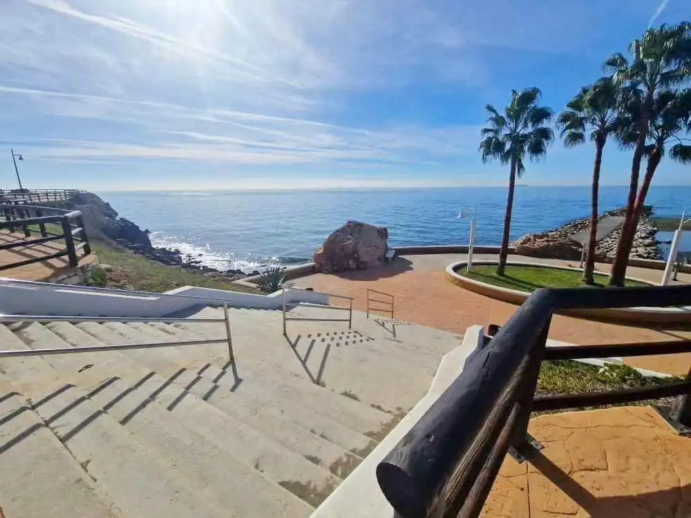 Exterior view of Flat for sale in Rincón de la Victoria  with Air Conditioner, Heating and Private garden