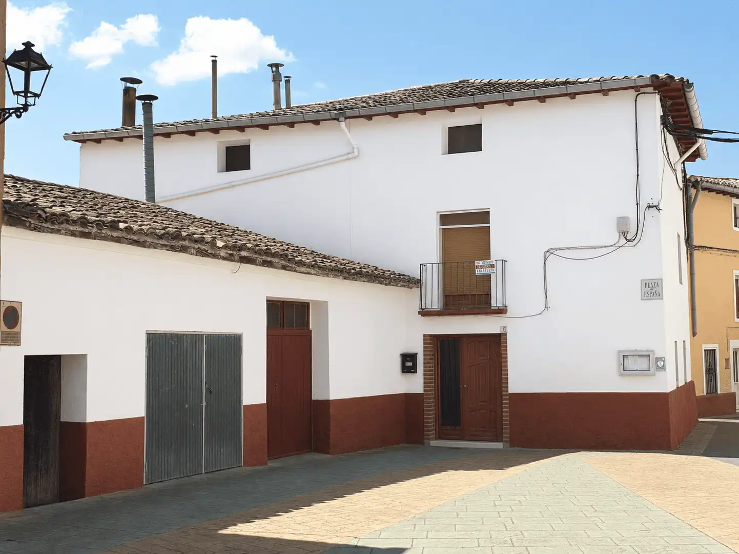 Vista exterior de Finca rústica en venta en Torralba de Ribota con Calefacción y Trastero