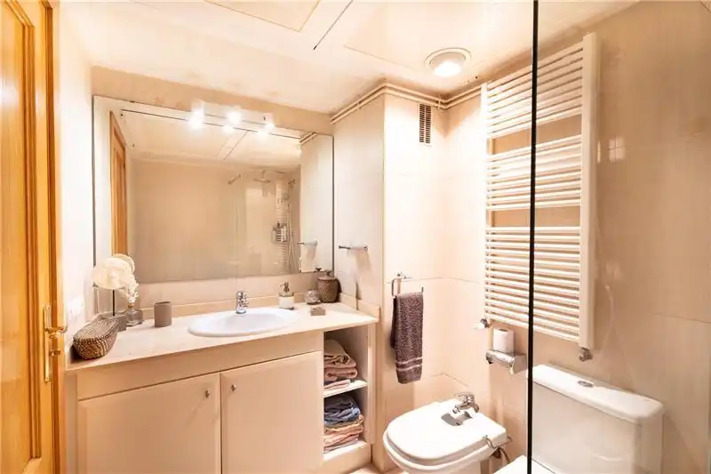 Badezimmer von Wohnungen zum Verkauf in  Palma de Mallorca mit Klimaanlage, Terrasse und Abstellraum