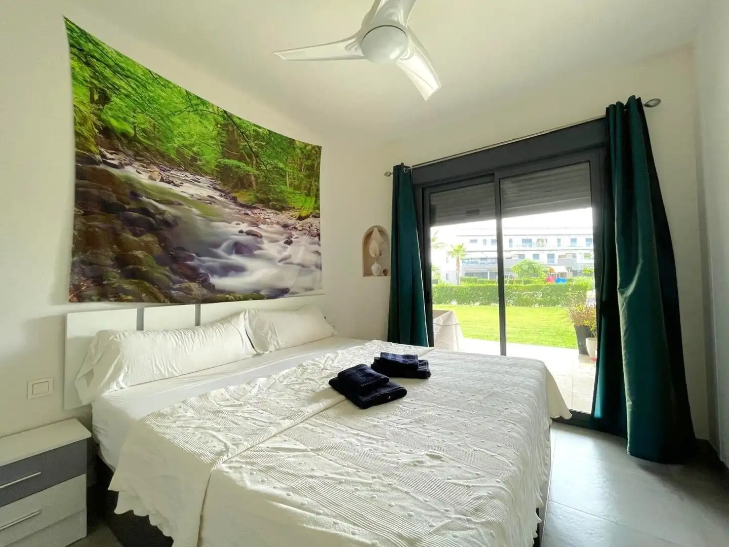 Bedroom of Apartments for rent in El Rompido  with Air Conditioner, Heating and Terrace