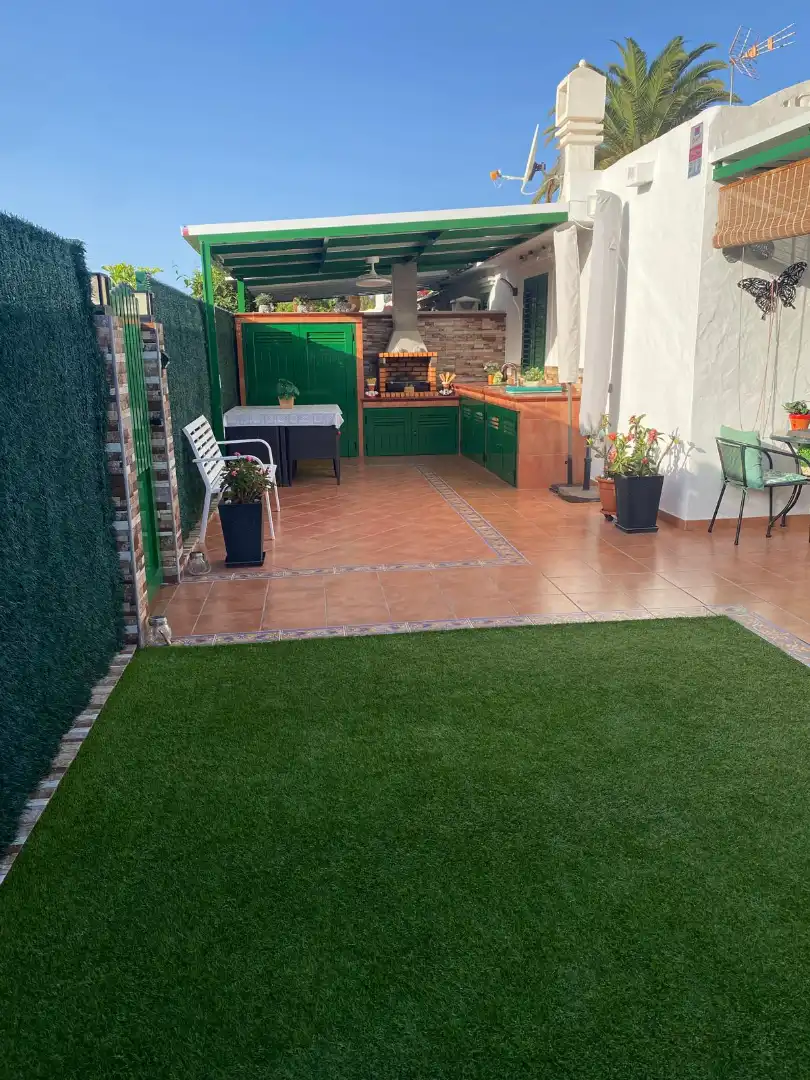 Terrace of Houses for rent in San Bartolomé de Tirajana  with Terrace, Furnished and Washing machine