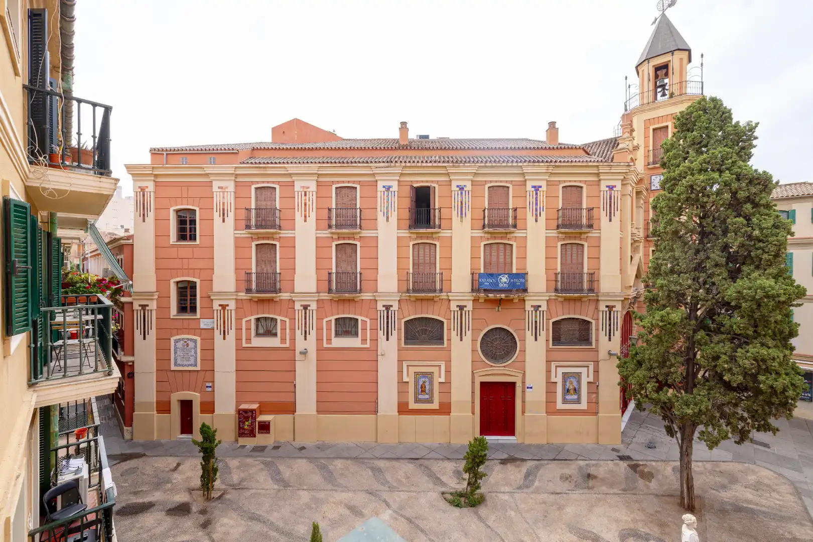Vista exterior de Piso en venta en Málaga con Aire acondicionado, Amueblado y Balcón