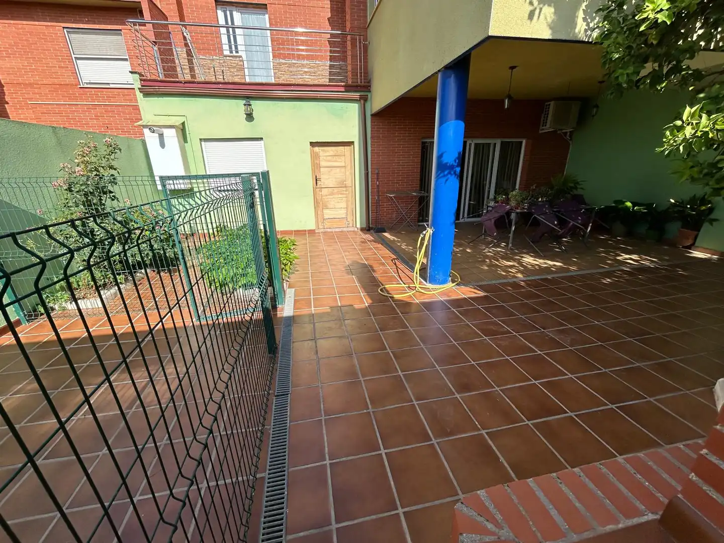 Terraza de Casa adosada en venta en Poblete con Aire acondicionado, Calefacción y Jardín privado