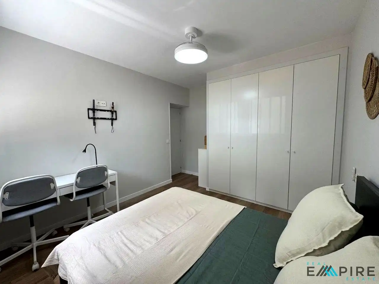 Schlafzimmer von Erdgeschoss zur untervermieten in Fuenlabrada mit Heizung, Möbliert und Internet