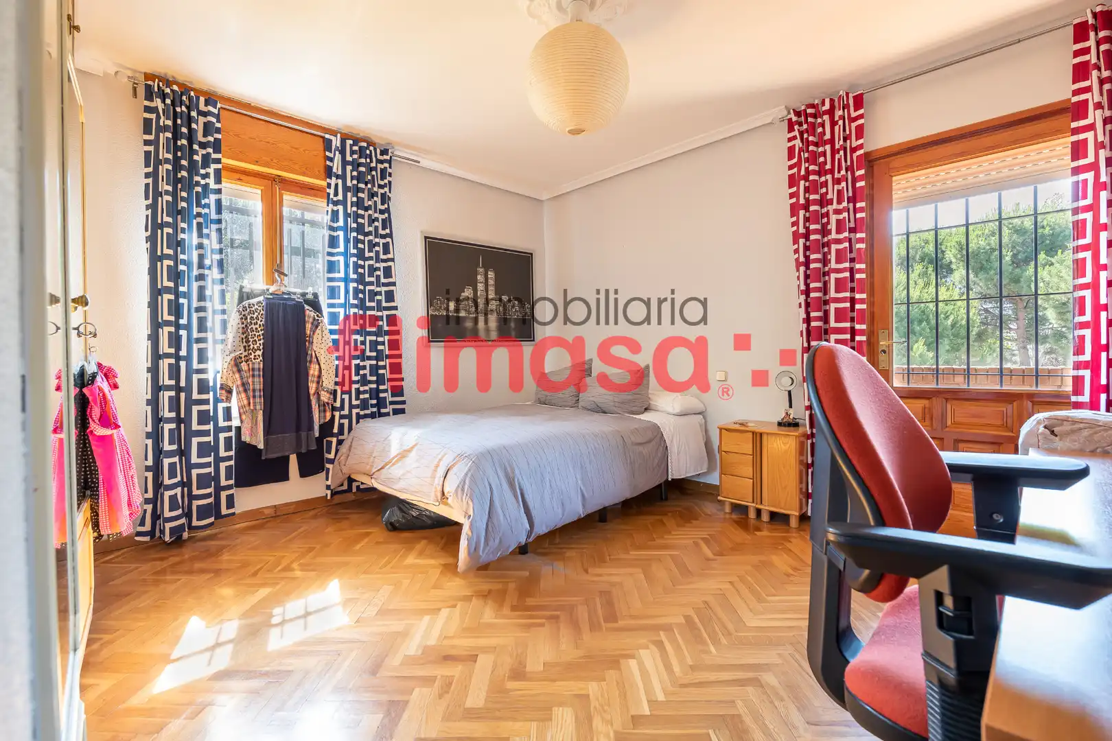 Bedroom of Houses for sale in Villaviciosa de Odón  with Heating, Private garden and Terrace