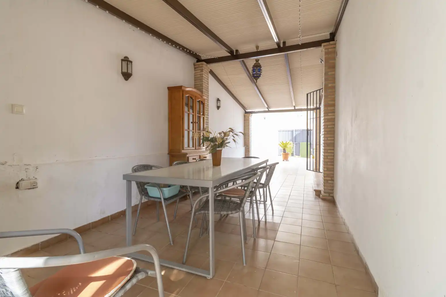 Terrassa de Casa adosada en venda en Gines amb Aire condicionat, Jardí privat i Terrassa