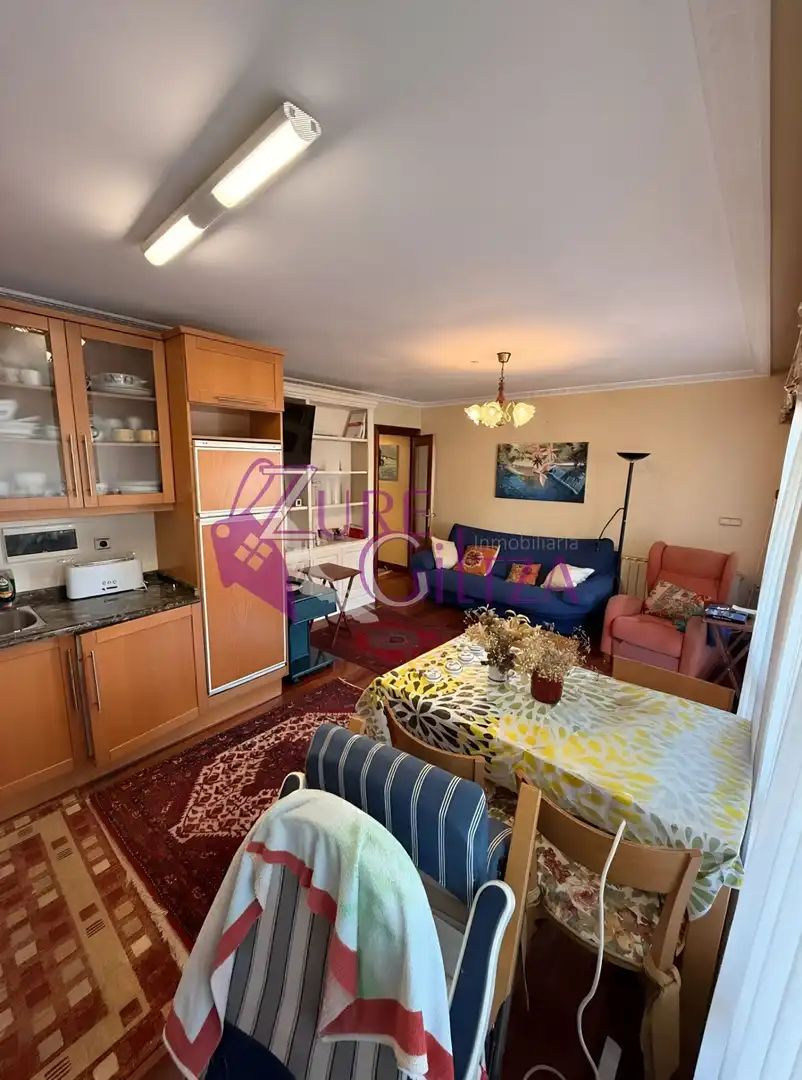 Sala de estar de Apartamento de alquiler en Laredo con Calefacción, Terraza y Amueblado