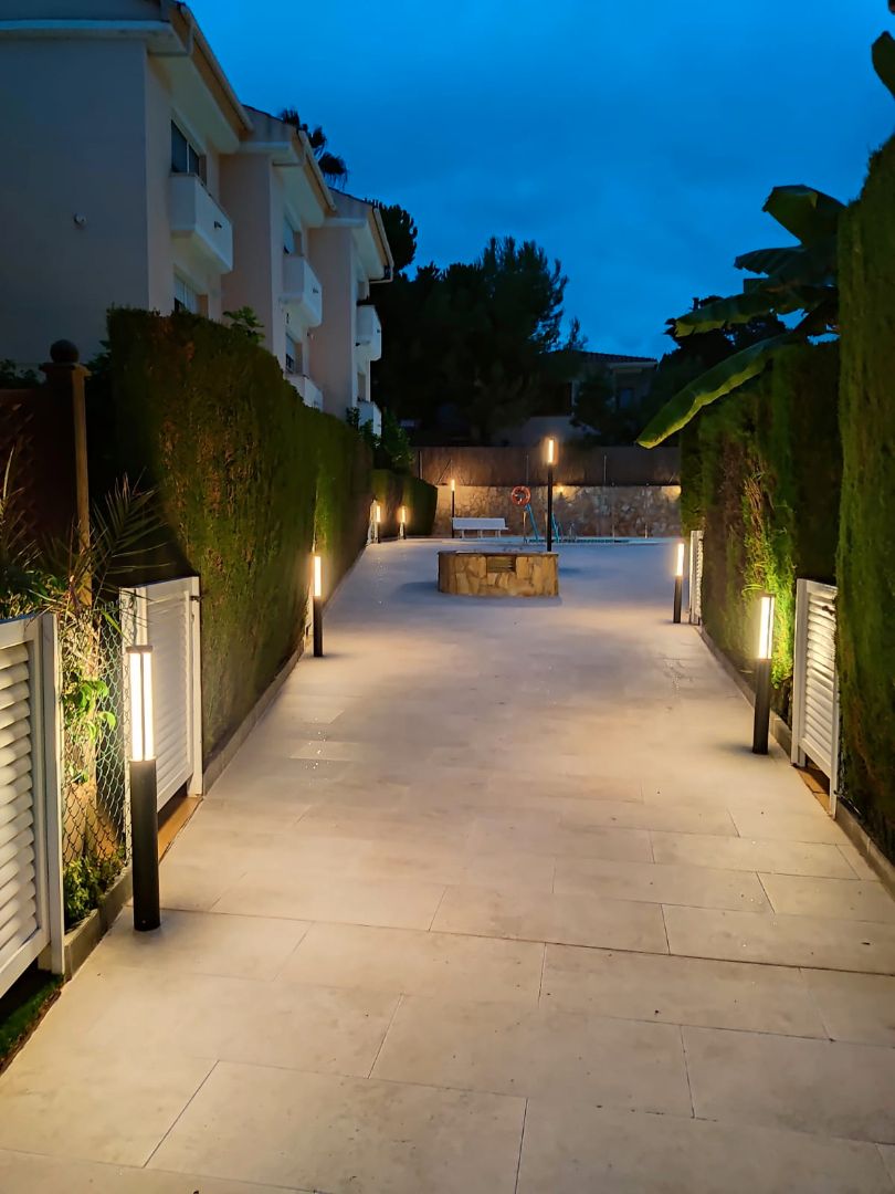 Terrassa de Casa adosada en venda en Torredembarra amb Calefacció, Jardí privat i Terrassa