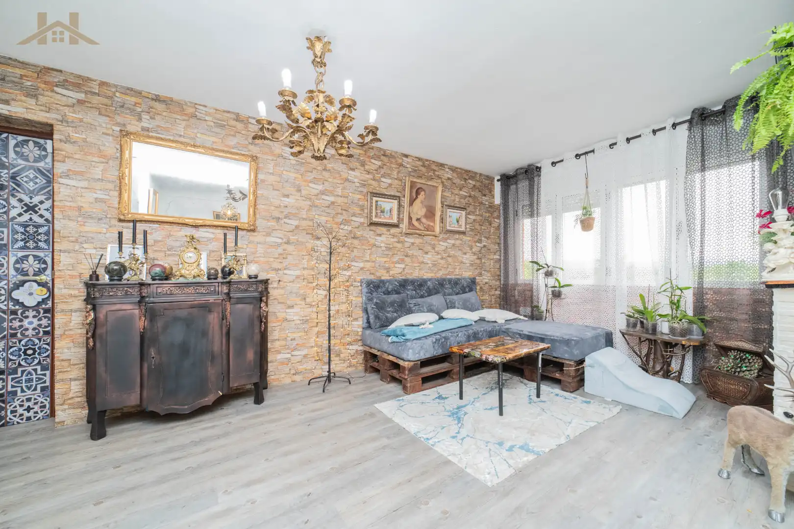 Living room of Flat for sale in Santa Cruz del Retamar  with Heating and Terrace