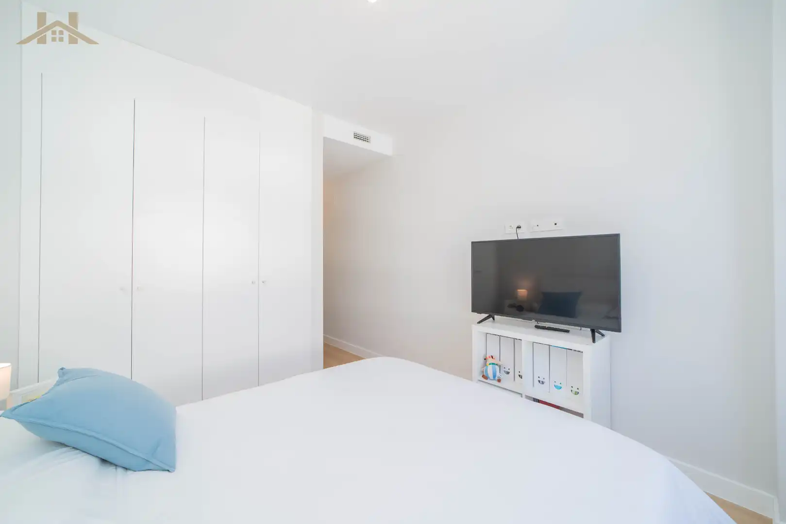 Schlafzimmer von Wohnung zum Verkauf in Pozuelo de Alarcón mit Klimaanlage, Heizung und Terrasse