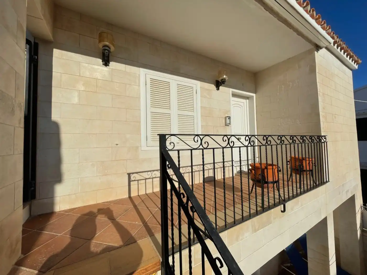 Terrassa de Apartament en venda en Es Mercadal amb Terrassa, Piscina i Balcó