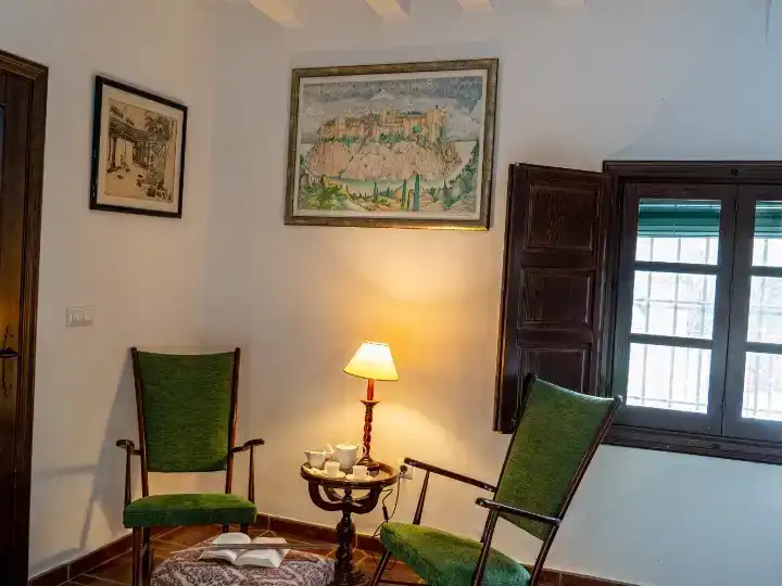Living room of Houses for rent in Iznájar  with Private garden, Storage room and Swimming Pool