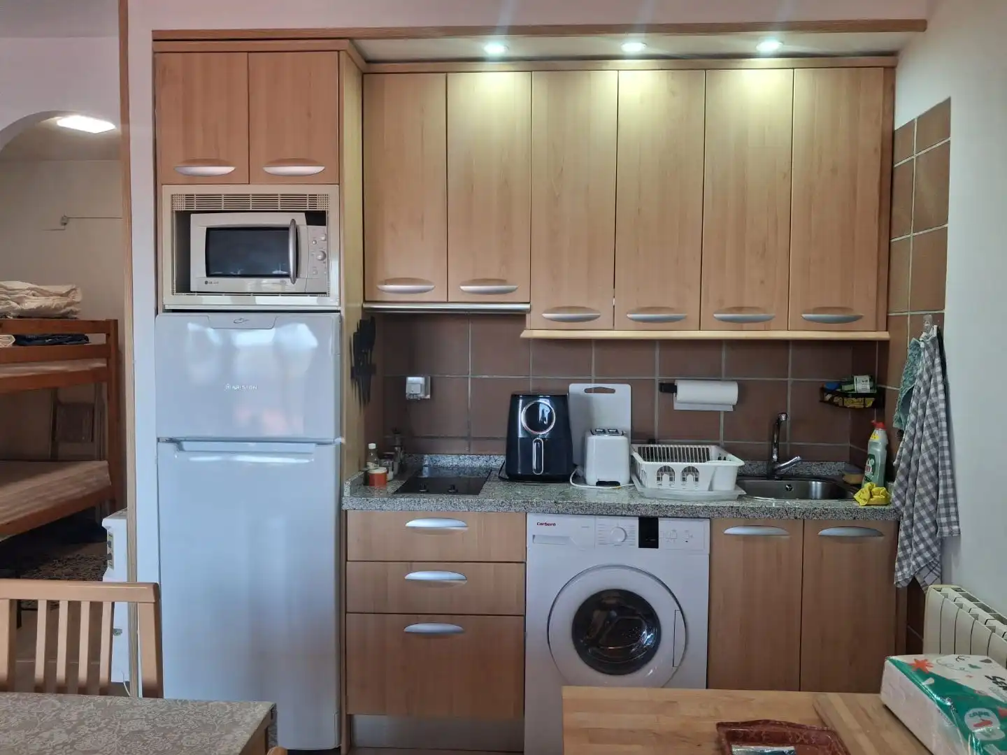 Kitchen of Study for rent in Sierra Nevada  with Heating, Terrace and Furnished