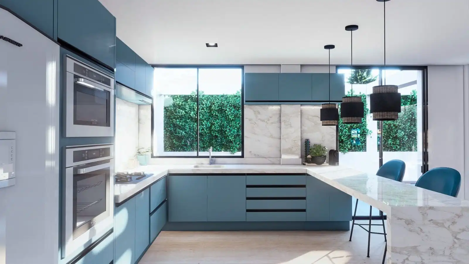 Kitchen of Houses for sale in Elche / Elx  with Air Conditioner, Heating and Private garden
