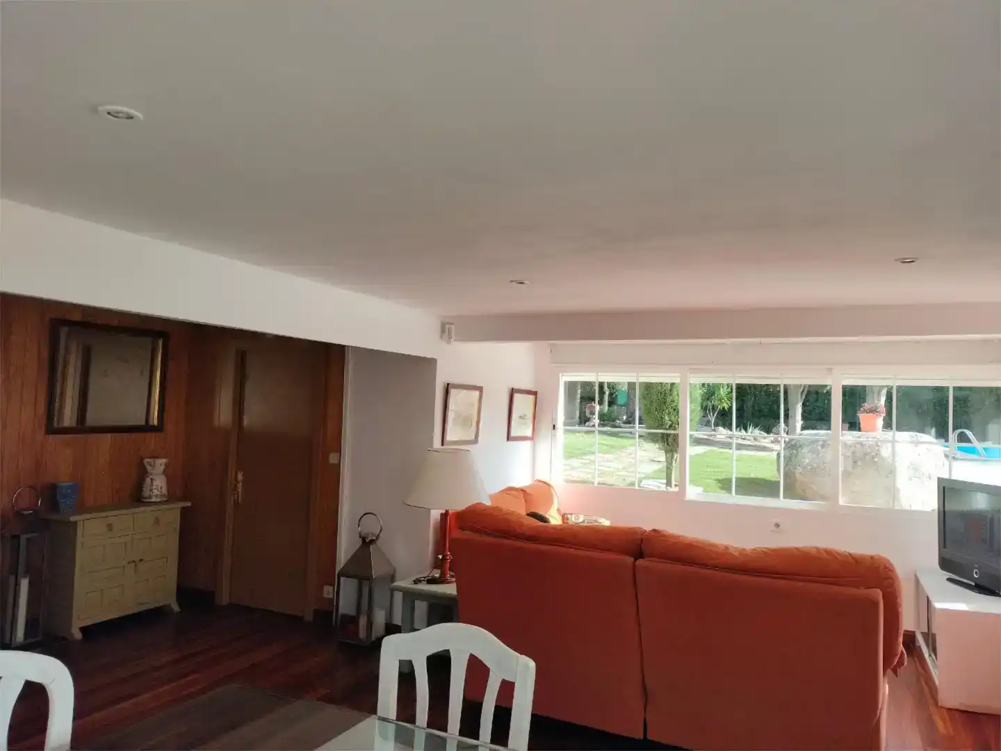 Wohnzimmer von Erdgeschoss zur Miete in Valdemorillo mit Parkett und Möbliert