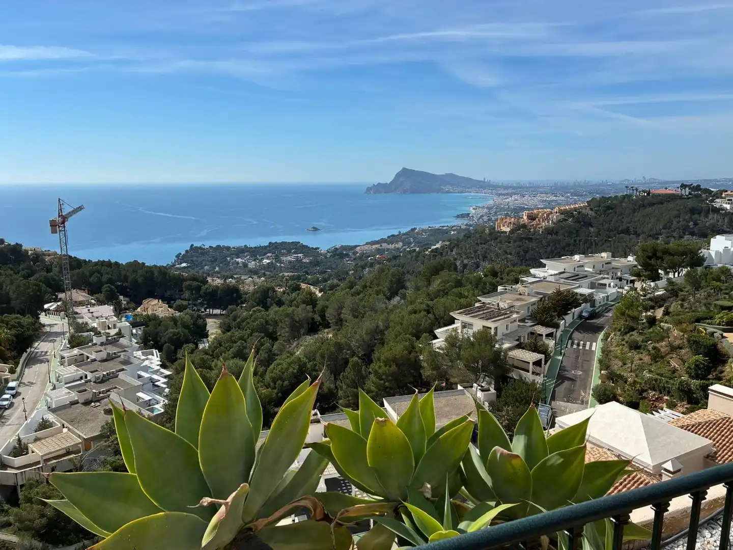 Außenansicht von Dachboden zum Verkauf in Altea mit Klimaanlage, Heizung und Möbliert