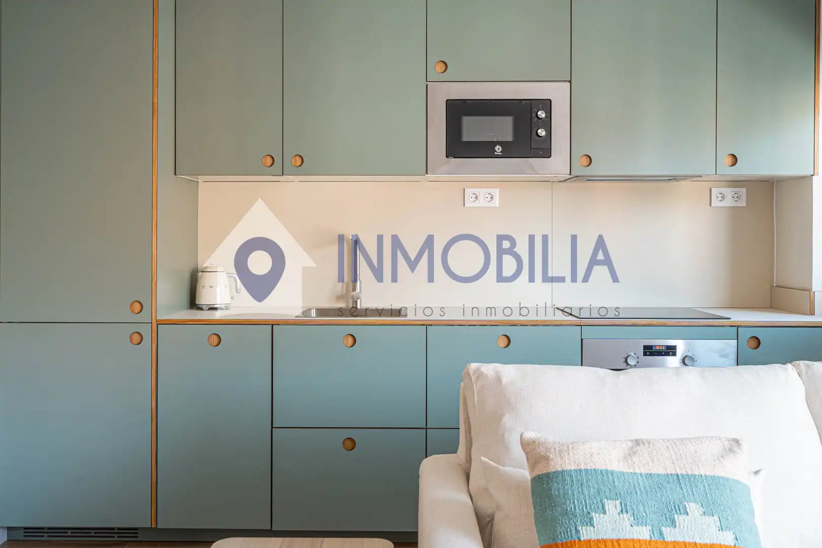 Kitchen of Flat for sale in Madrid  with Air Conditioner, Heating and Terrace