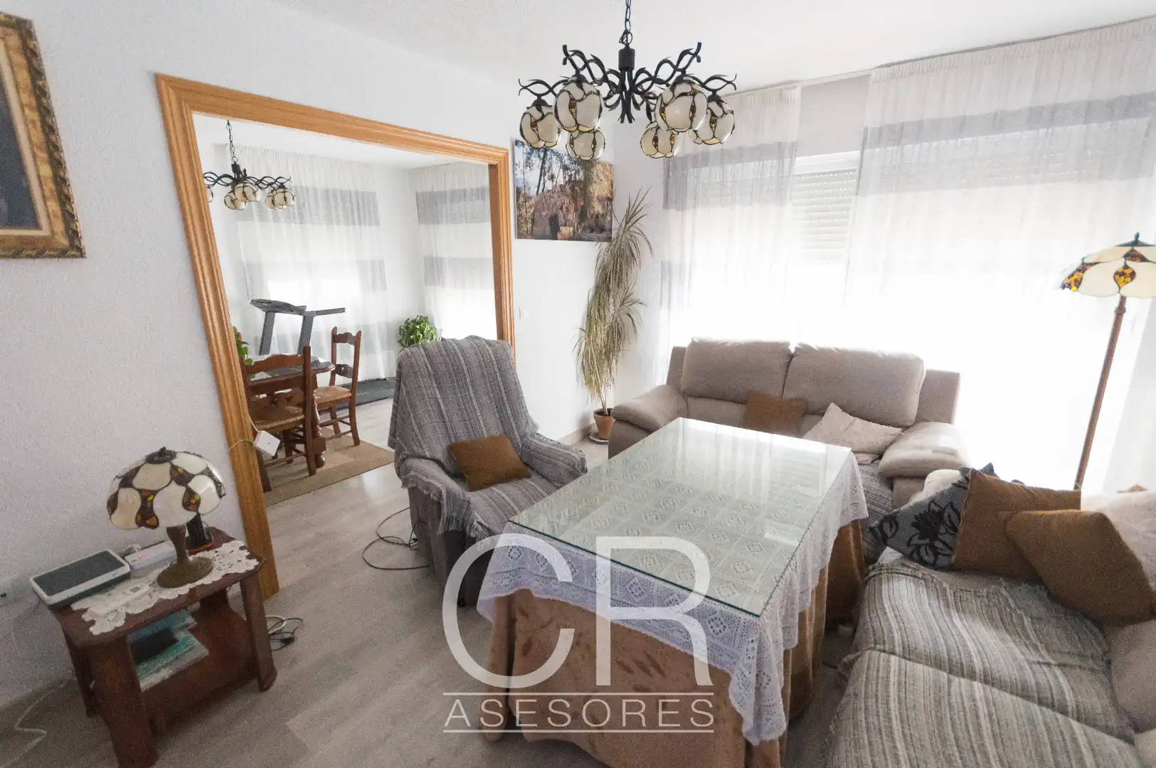 Sala de estar de Piso de alquiler en Granada con Aire acondicionado, Calefacción y Balcón
