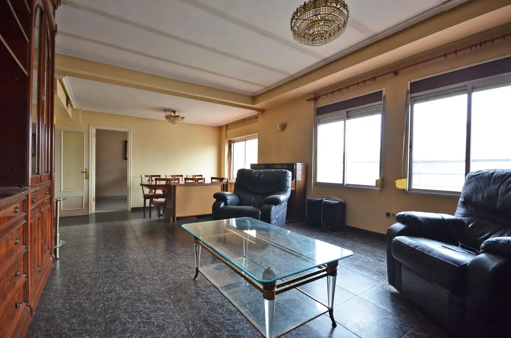 Living room of Attic for sale in Zaragoza  with Air Conditioner, Heating and Terrace