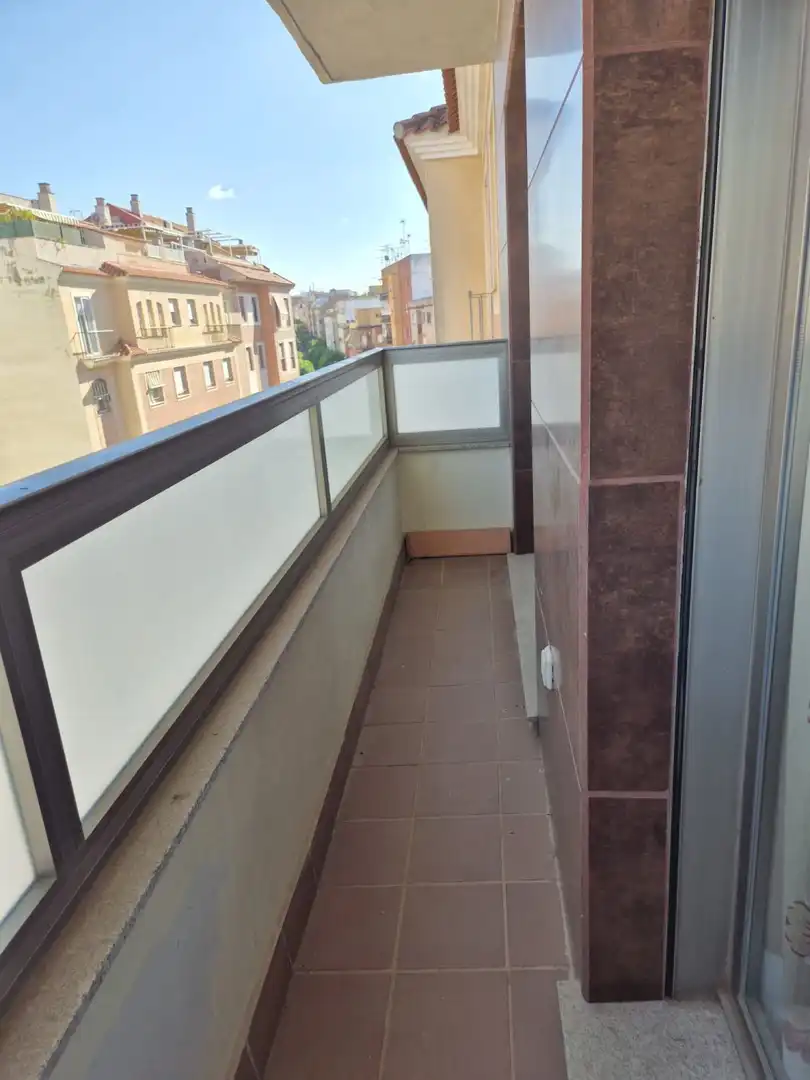 Terrasse von Wohnungen zur Miete in Badajoz mit Klimaanlage, Heizung und Möbliert