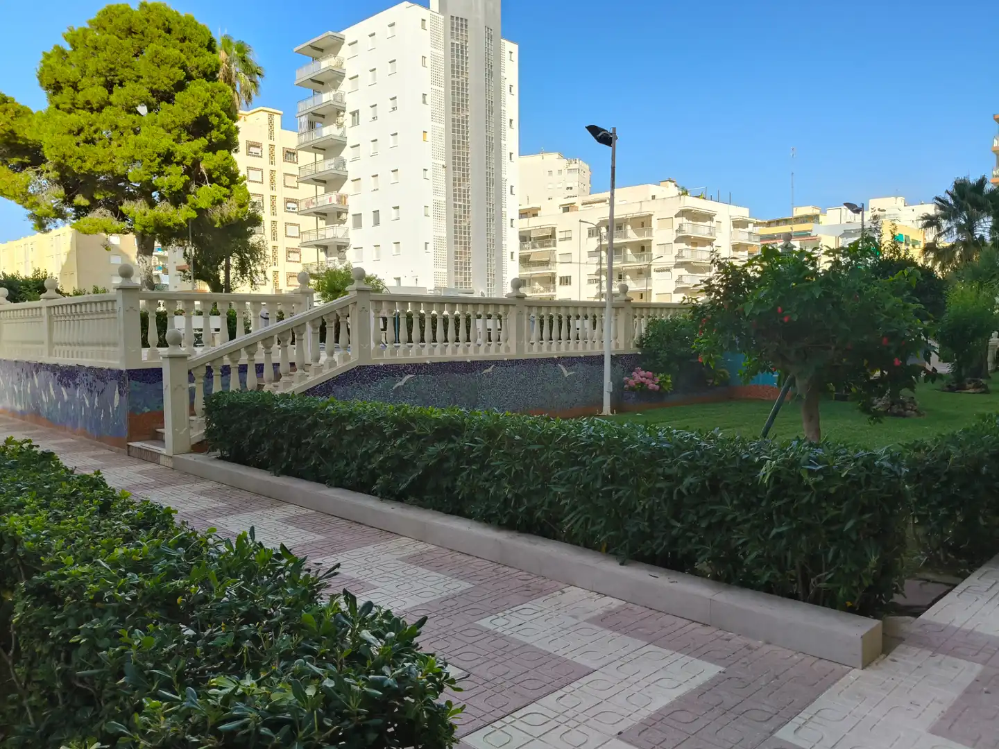 Terrasse von Wohnungen zur Miete in Gandia mit Terrasse, Möbliert und Gemeinschaftspool