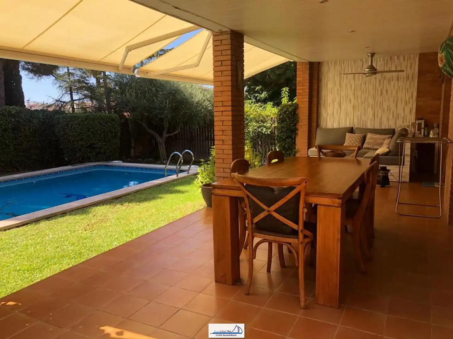 Garden of Houses for sale in Cambrils  with Air Conditioner, Heating and Private garden