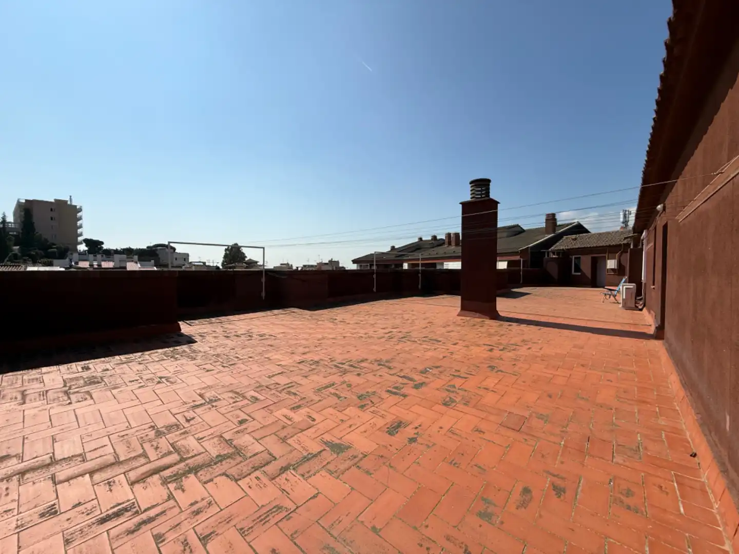 Terrace of Flat for sale in Sant Just Desvern  with Air Conditioner, Heating and Parquet flooring