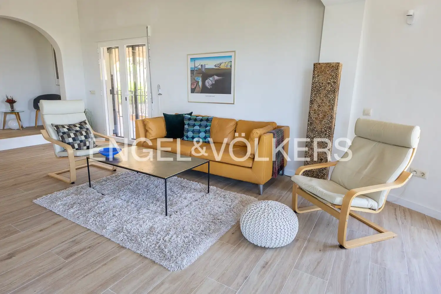 Sala d'estar de Casa o xalet en venda en Pedreguer amb Aire condicionat, Calefacció i Jardí privat
