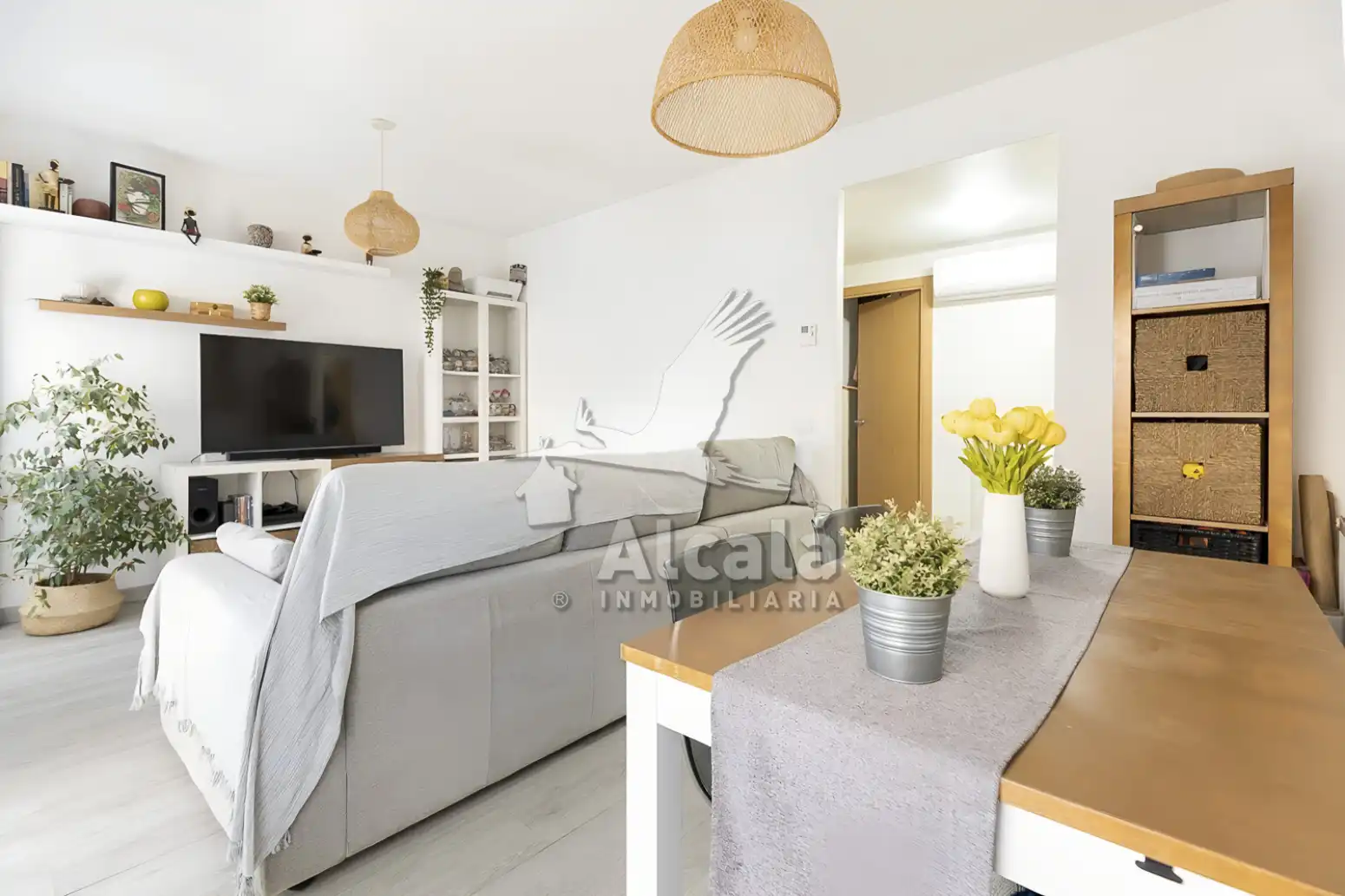 Schlafzimmer von Wohnung zum Verkauf in Villalbilla mit Klimaanlage, Heizung und Terrasse