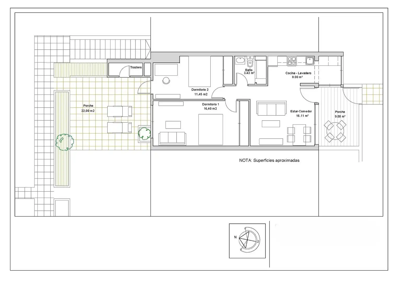 Bungalow amb jardí en venda a Orihuela Costa, imagen 36