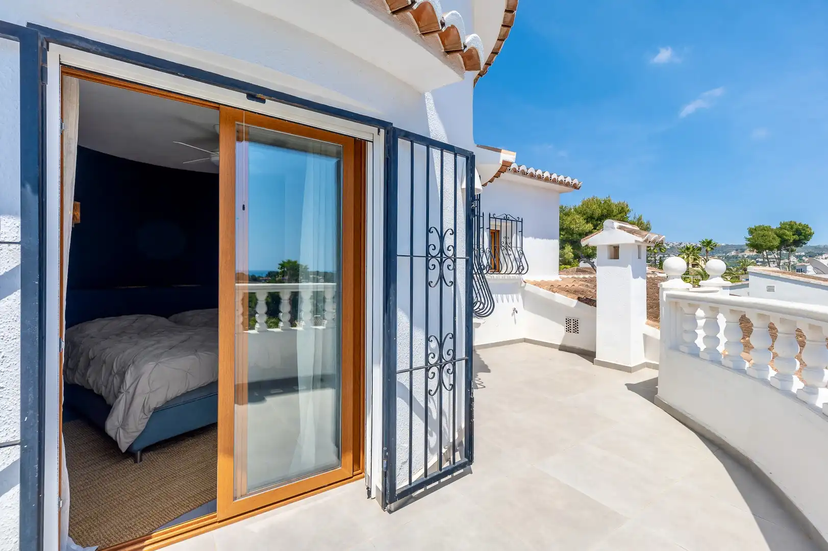 Terrasse von Haus oder Chalet zum Verkauf in Moraira