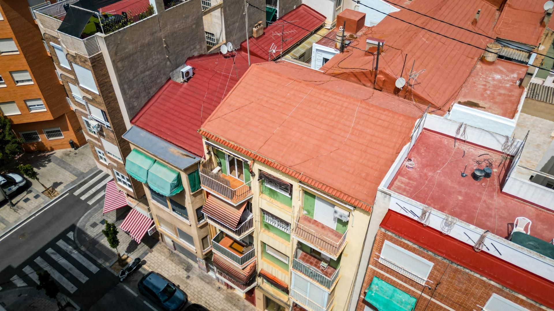 Vista exterior de Piso en venta en Alicante / Alacant con Balcón
