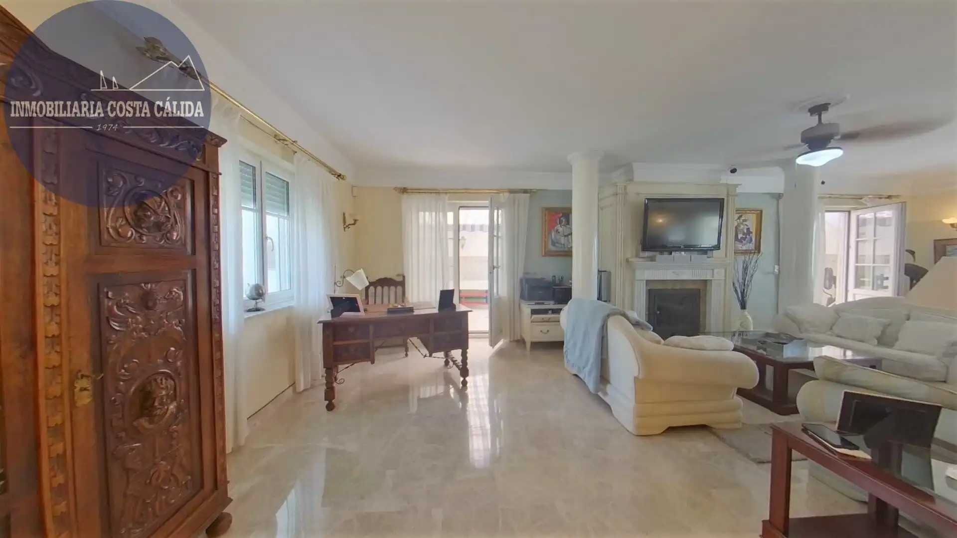Living room of Houses for sale in Águilas  with Air Conditioner, Heating and Private garden