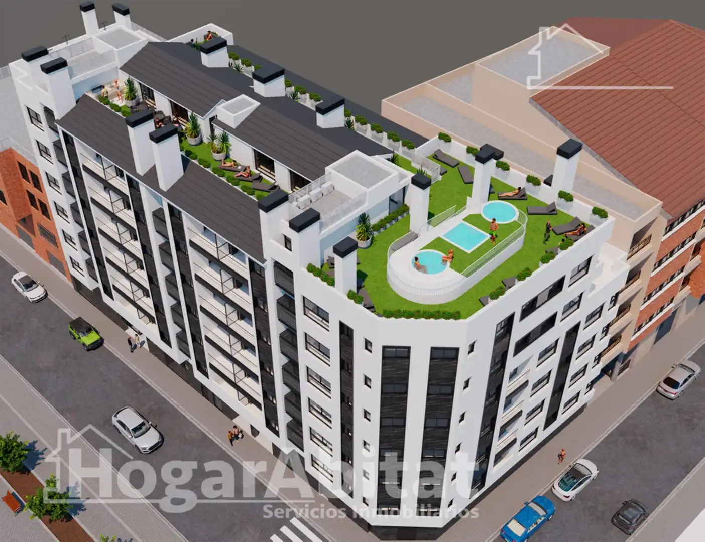 Exterior view of Flat for sale in Castellón de la Plana / Castelló de la Plana