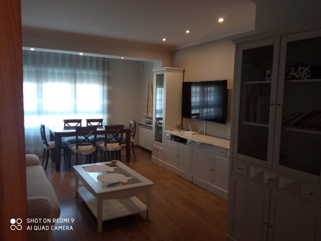 Sala de estar de Piso de alquiler en  Lleida Capital con Calefacción, Terraza y Amueblado