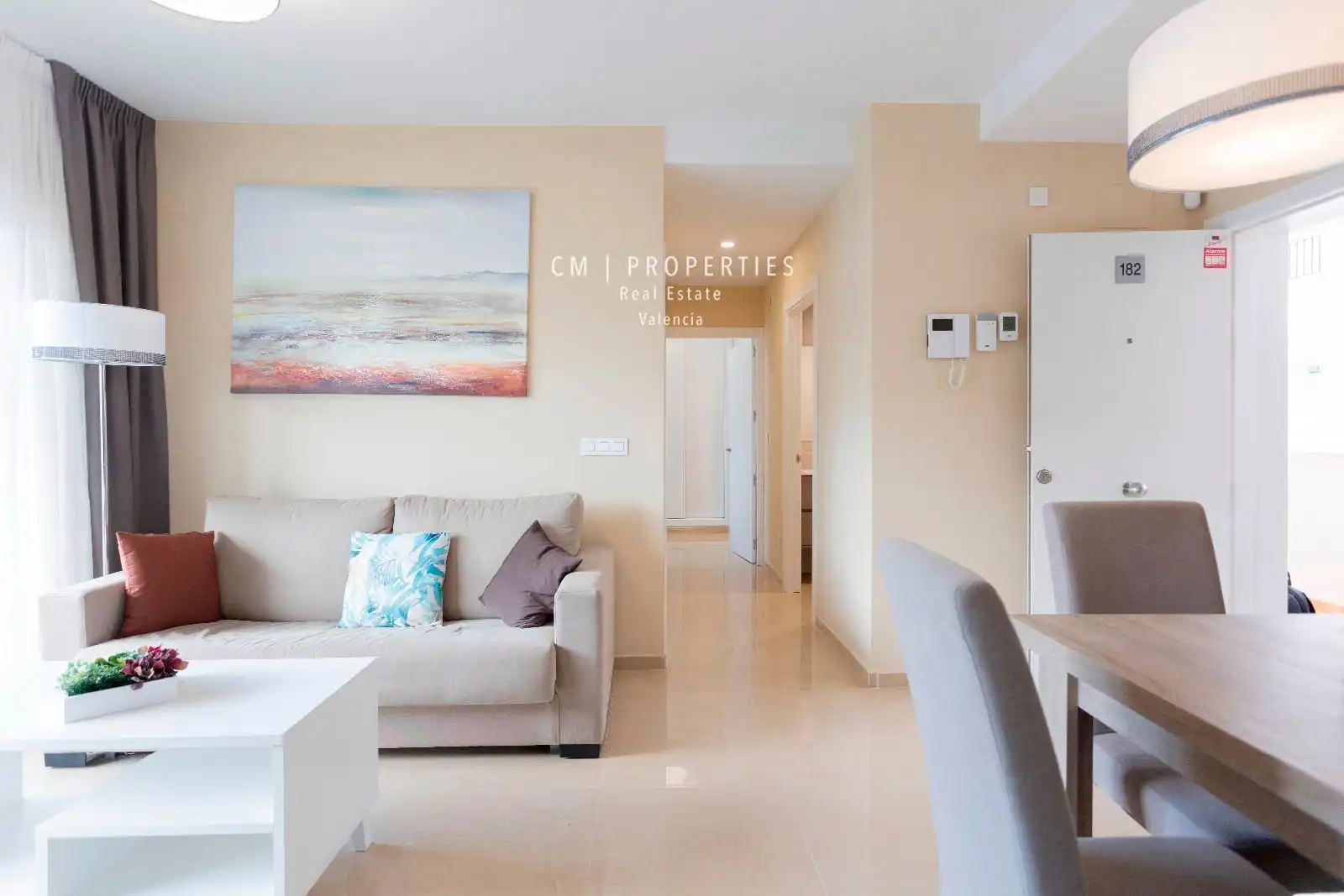 Sala de estar de Piso en venta en Cabanes con Aire acondicionado, Calefacción y Terraza
