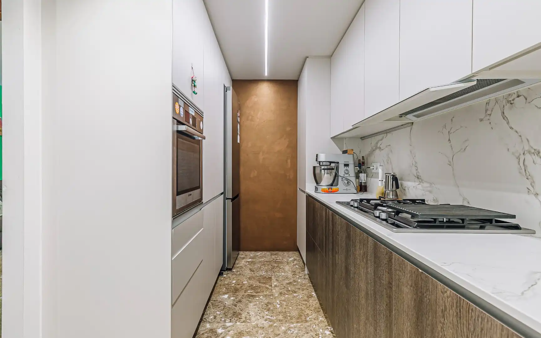 Kitchen of Duplexes for sale in Barcelona  with Heating, Furnished and Balcony
