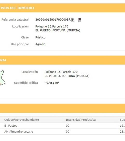 Foto 2 de Terreno industrial en venta en Industrial, Fortuna, Murcia