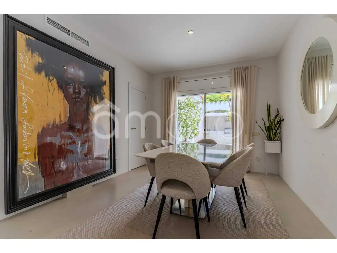 Dining room of Houses for sale in Sant Pere de Ribes  with Air Conditioner, Private garden and Terrace