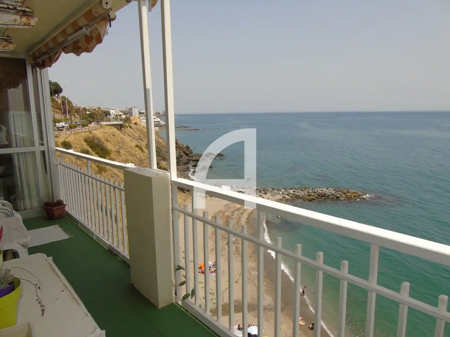 Terrasse von Dachboden zum Verkauf in Benalmádena mit Klimaanlage, Heizung und Terrasse
