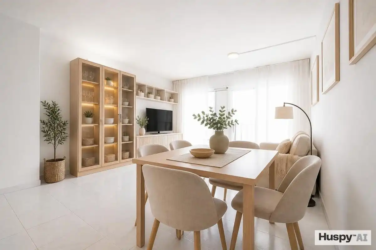 Living room of Flat for sale in Sant Antoni de Portmany  with Air Conditioner and Heating