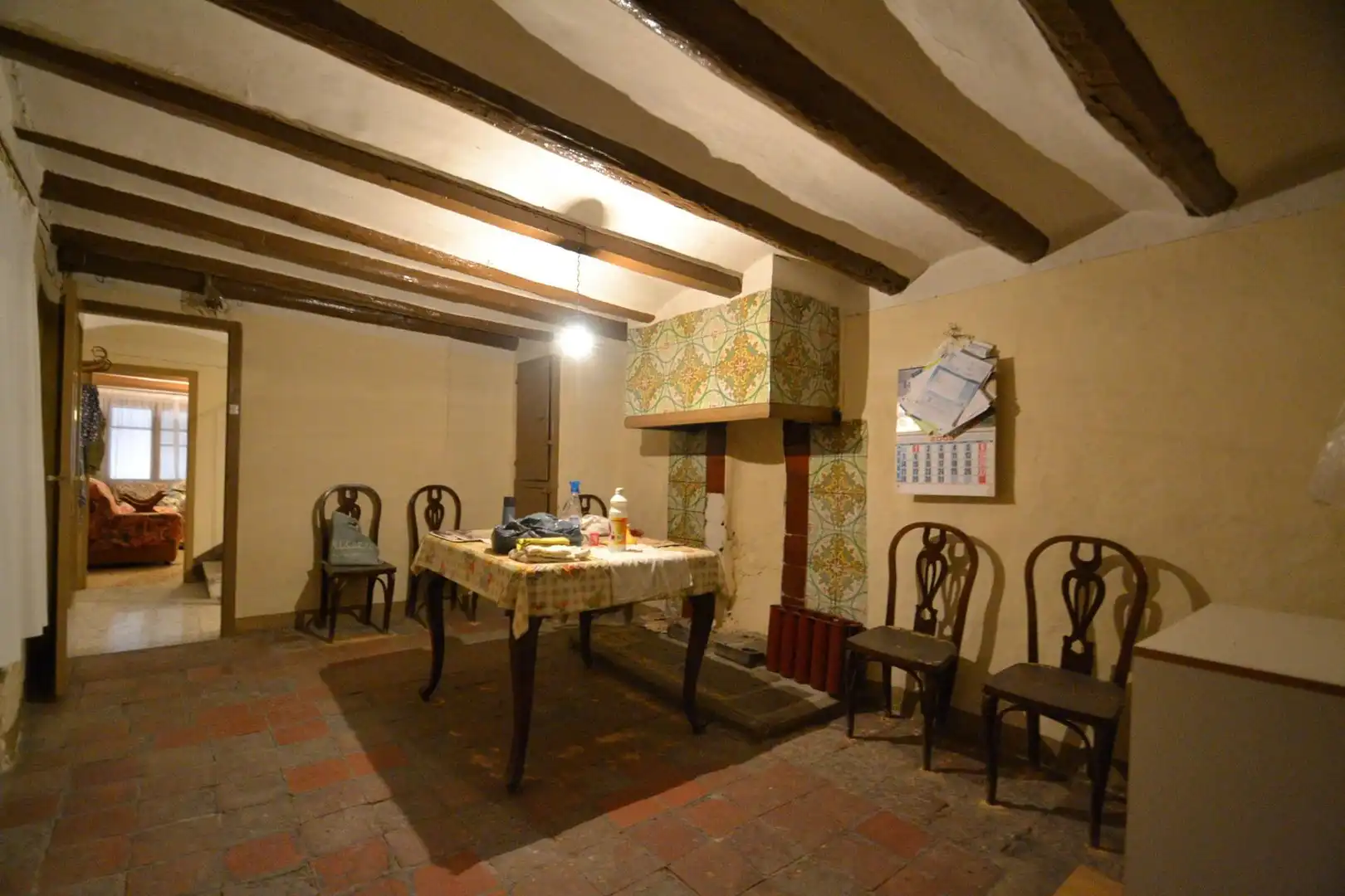 Esszimmer von Einfamilien-Reihenhaus zum Verkauf in Ulldecona mit Terrasse, Abstellraum und Balkon