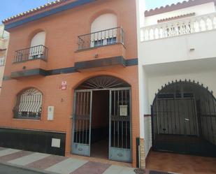 Exterior view of House or chalet for sale in Roquetas de Mar  with Air Conditioner, Heating and Private garden